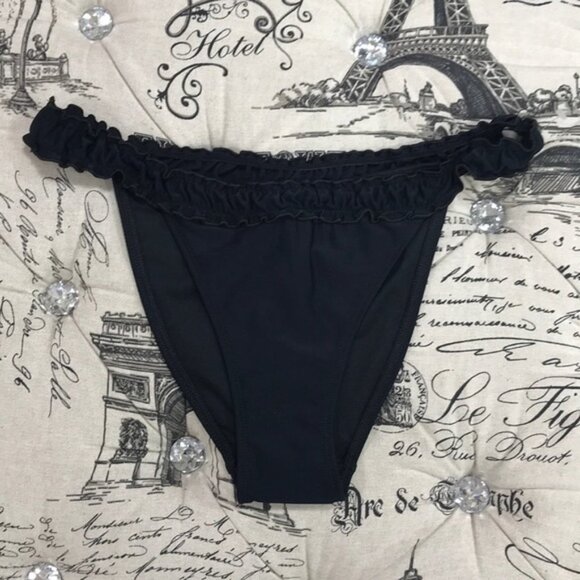 NWOT TOPSHOP Ruched Detail Bikini Bottoms - Picture 3 of 5